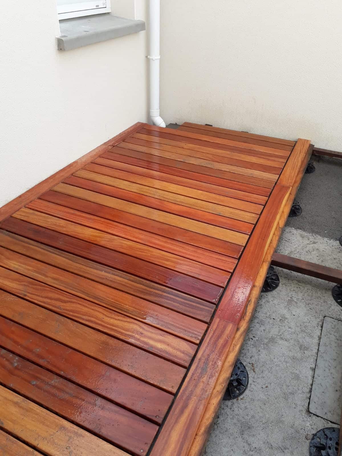 hauteur terrasse bois