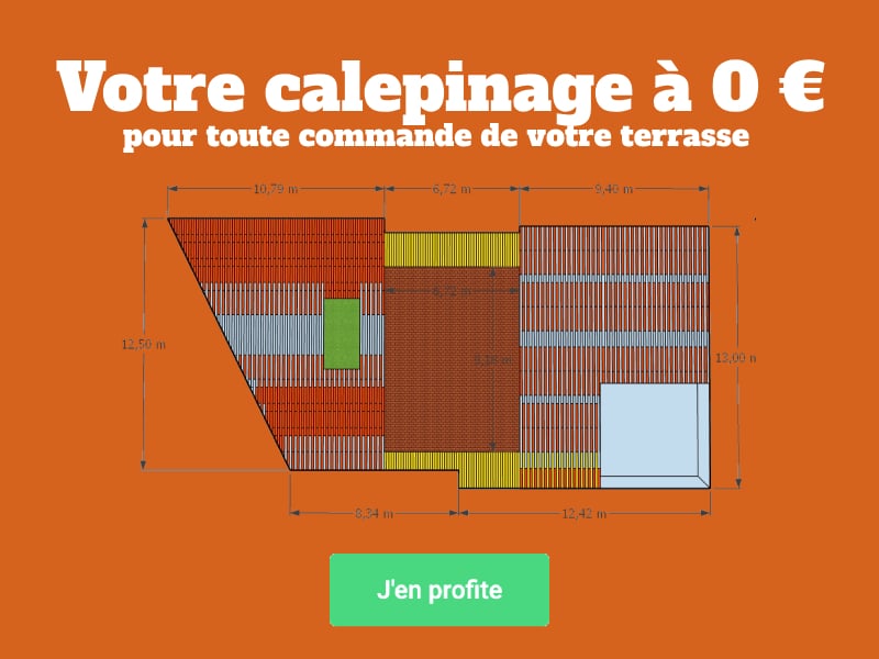 calepinage terrasse bois