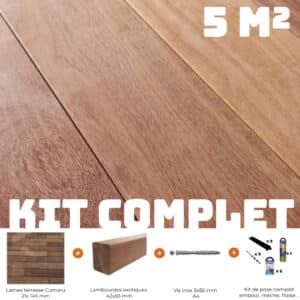 kit terrasse cumaru 5m2