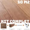 kit terrasse bois cumaru 30 m2