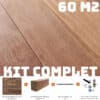 kit terrasse bois cumaru 60 m2