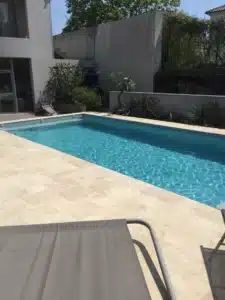 travertin op4 terrasse piscine