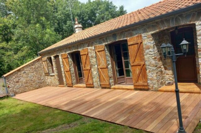 Terrasse cumaru 3 metres