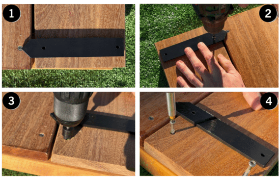 kit du poseur pour terrasses en bois exotique et résineux