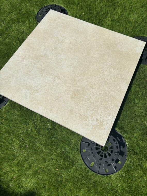 dalle terrasse beige ceramique rafinia