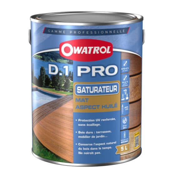 SATURATEUR BOIS exotique D1 PRO OWATROL