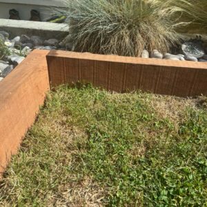 Traverse paysagère exotique Azobé 70x170mm / L 1,50m