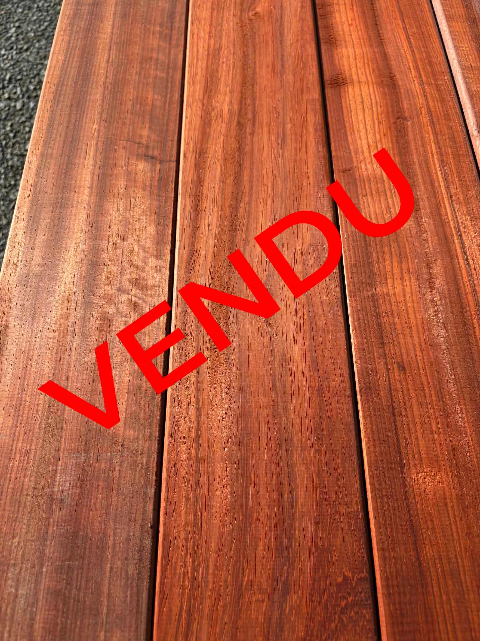 lot 3,37m2 lame de terrasse padouk kd – lames 1,55m Lot 3,37m2 - Lame de terrasse PADOUK KD – LAMES 1,55m