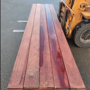 Lot 32,88 m2- Lame de terrasse CUMARU rouge KD – LAMES XL