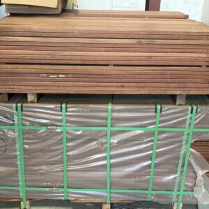 Lot 20,06 m2 - Lame de terrasse CUMARU rouge KD 1,25m